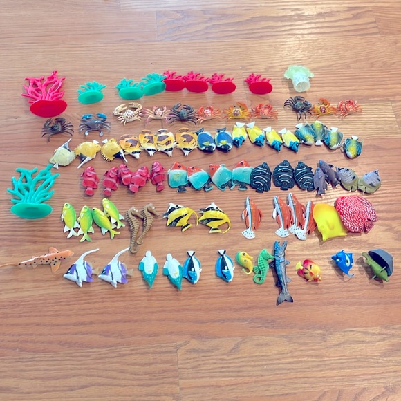 Lot of 100 ocean fish - Picture 3 of 7